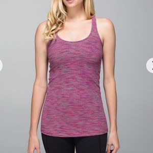 Lululemon Cool Racerback wee are from space jeweled magenta 6